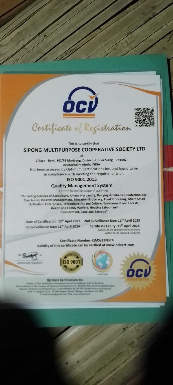 ISO certificate document 2023 to 2026